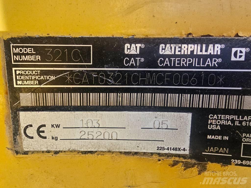 CAT 321C Telakaivukoneet