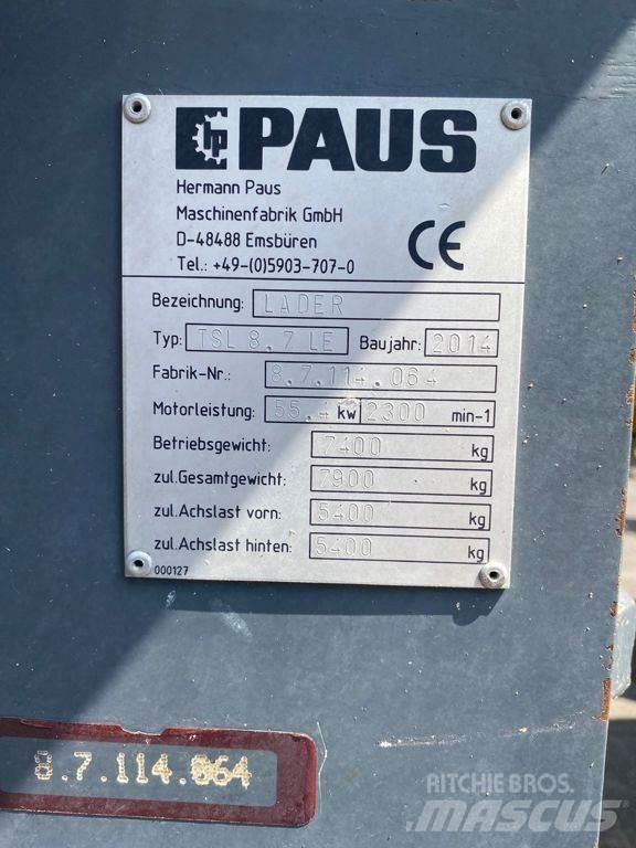 Paus TSL8.7 Pyöräkuormaajat