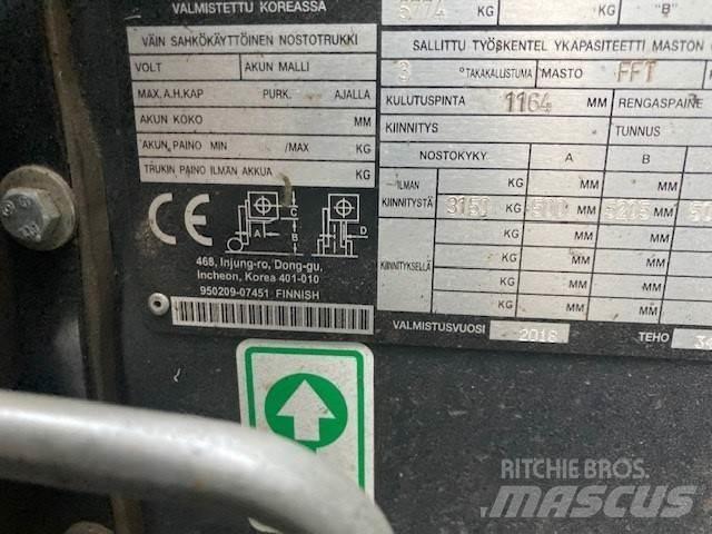 Doosan D35C-7 Dieseltrukit