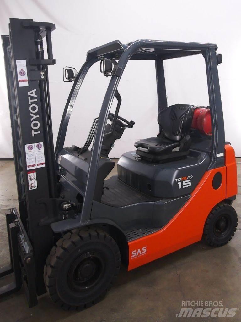 Toyota 02-8FGF15 Nestekaasutrukit