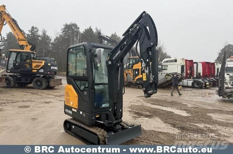 Hyundai HX19A Minikaivukoneet < 7t