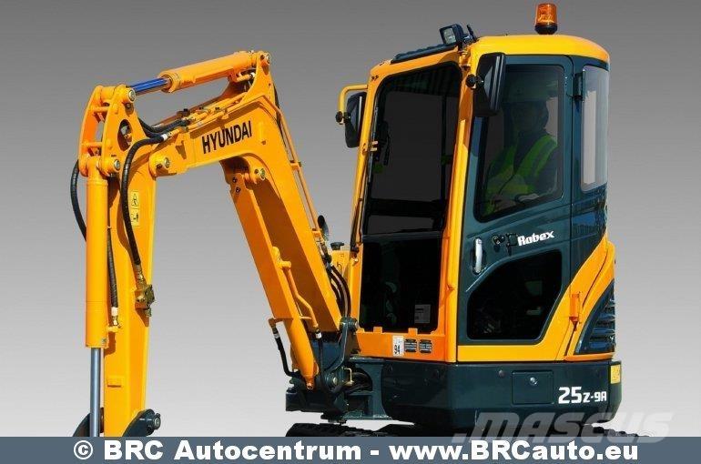Hyundai R25Z-9AK Minikaivukoneet < 7t