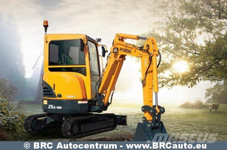Hyundai R25Z-9AK Minikaivukoneet < 7t