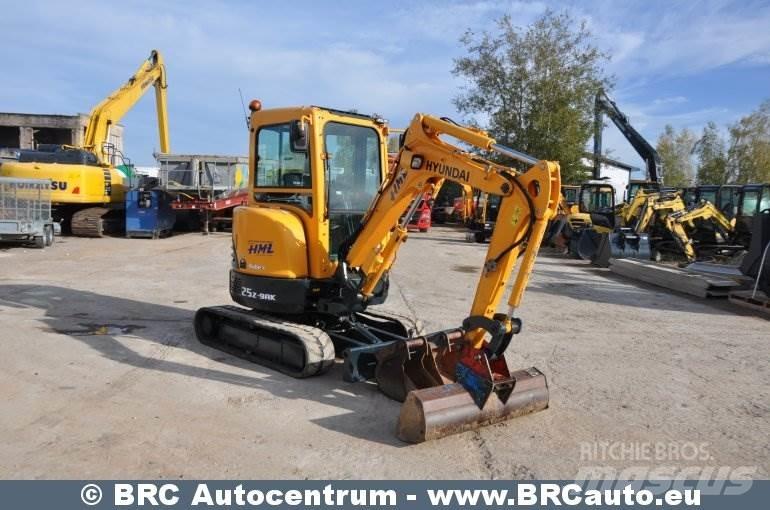 Hyundai R25Z-9AK Minikaivukoneet < 7t