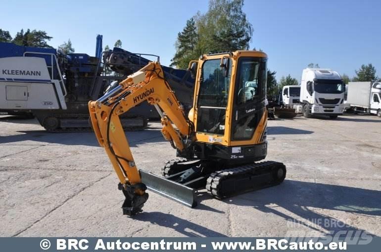 Hyundai R25Z-9AK Minikaivukoneet < 7t