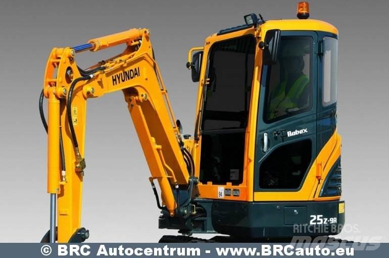 Hyundai R25Z-9AK Minikaivukoneet < 7t