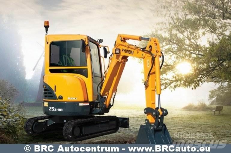 Hyundai R25Z-9AK Minikaivukoneet < 7t