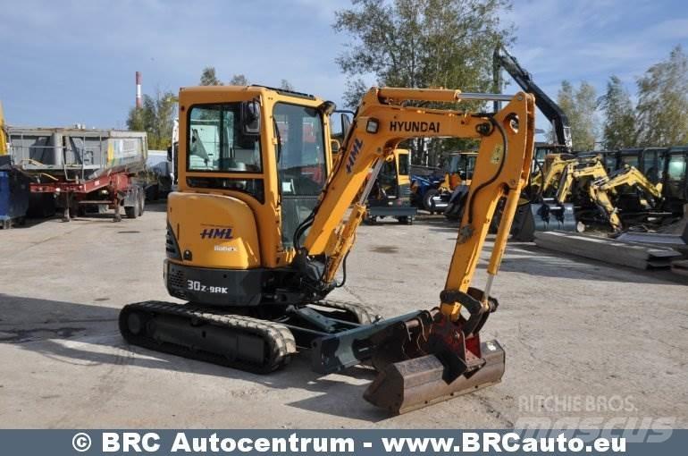 Hyundai R30Z-9AK Minikaivukoneet < 7t
