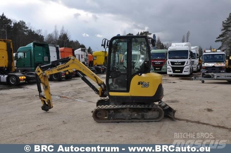 Yanmar SV26 Minikaivukoneet < 7t