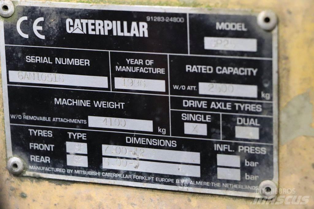 CAT GP25 Nestekaasutrukit