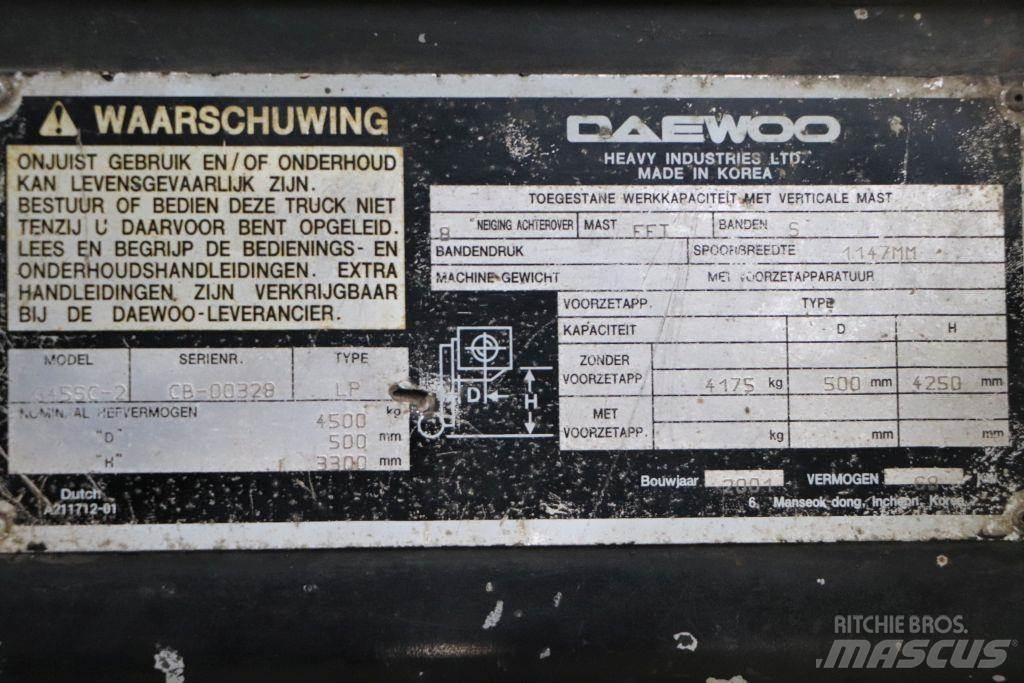 Daewoo G45SC-2 Nestekaasutrukit