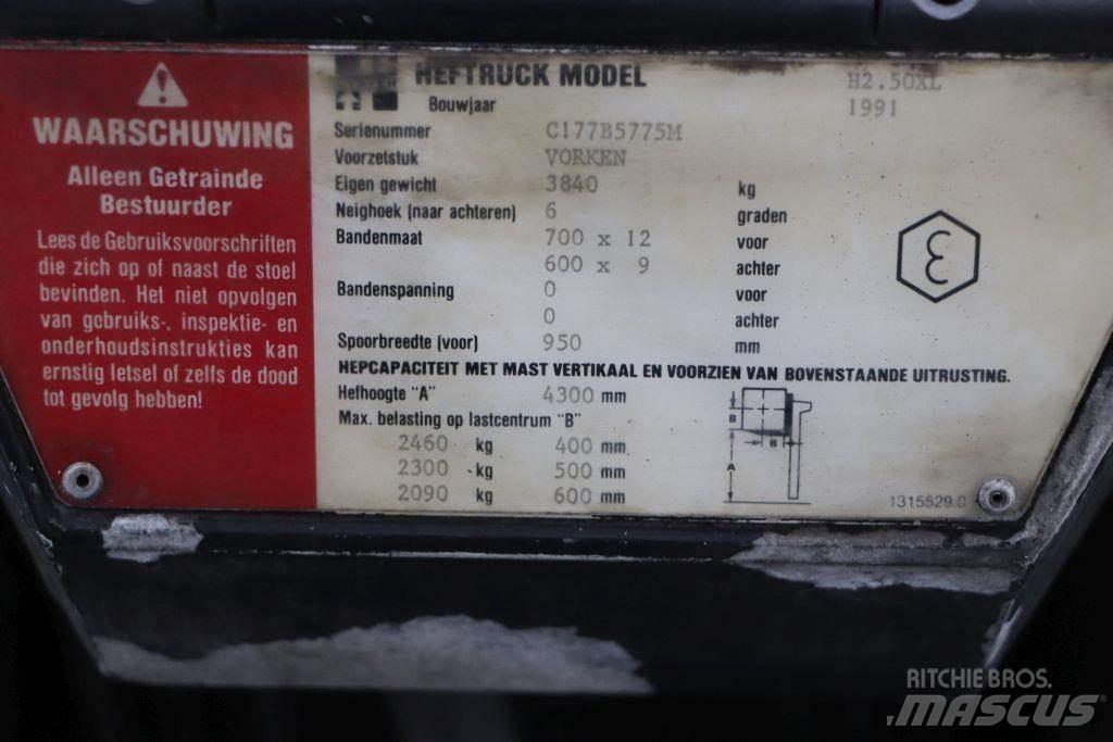 Hyster H2.50XL Nestekaasutrukit