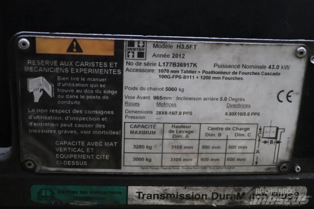Hyster H3.5FT Dieseltrukit
