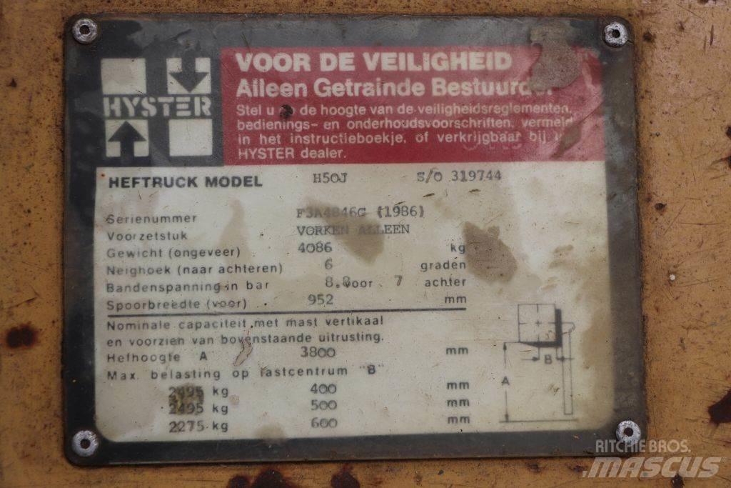 Hyster H50J Nestekaasutrukit