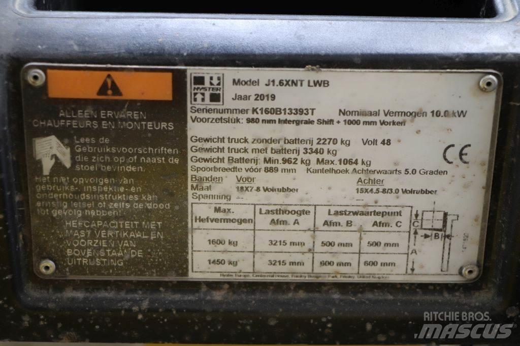 Hyster J1.6XNT Sähkötrukit
