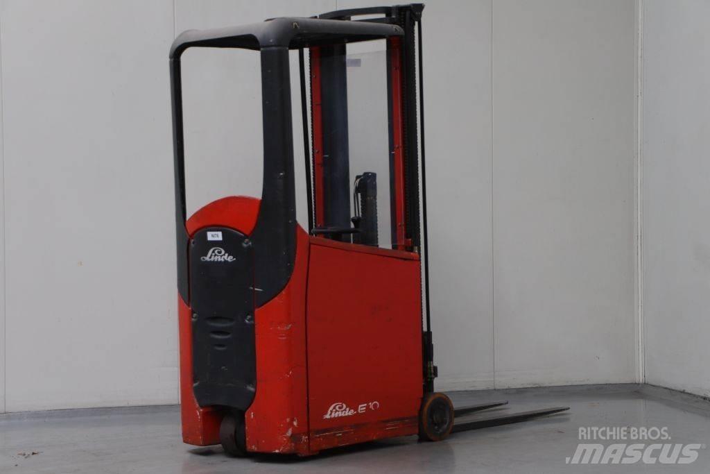 Linde E10 Ajettavat pinoamisvaunut