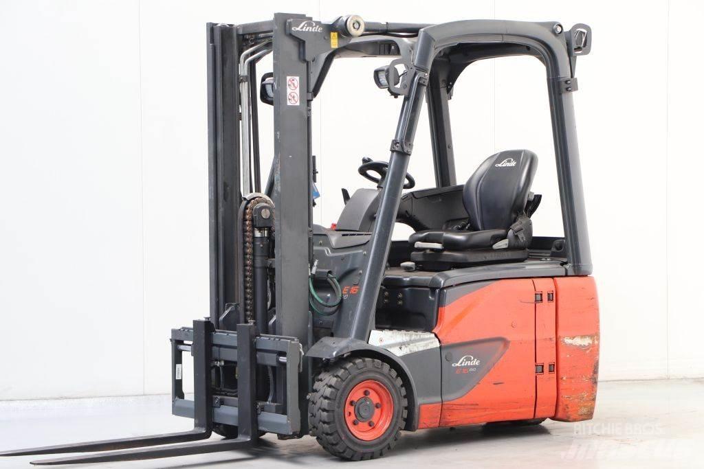 Linde E16C-02 Sähkötrukit