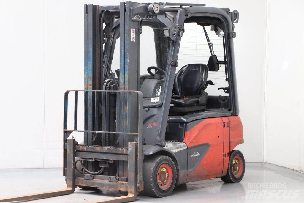 Linde E16P-02 Sähkötrukit