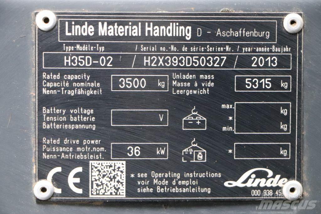 Linde H35D-02 Dieseltrukit