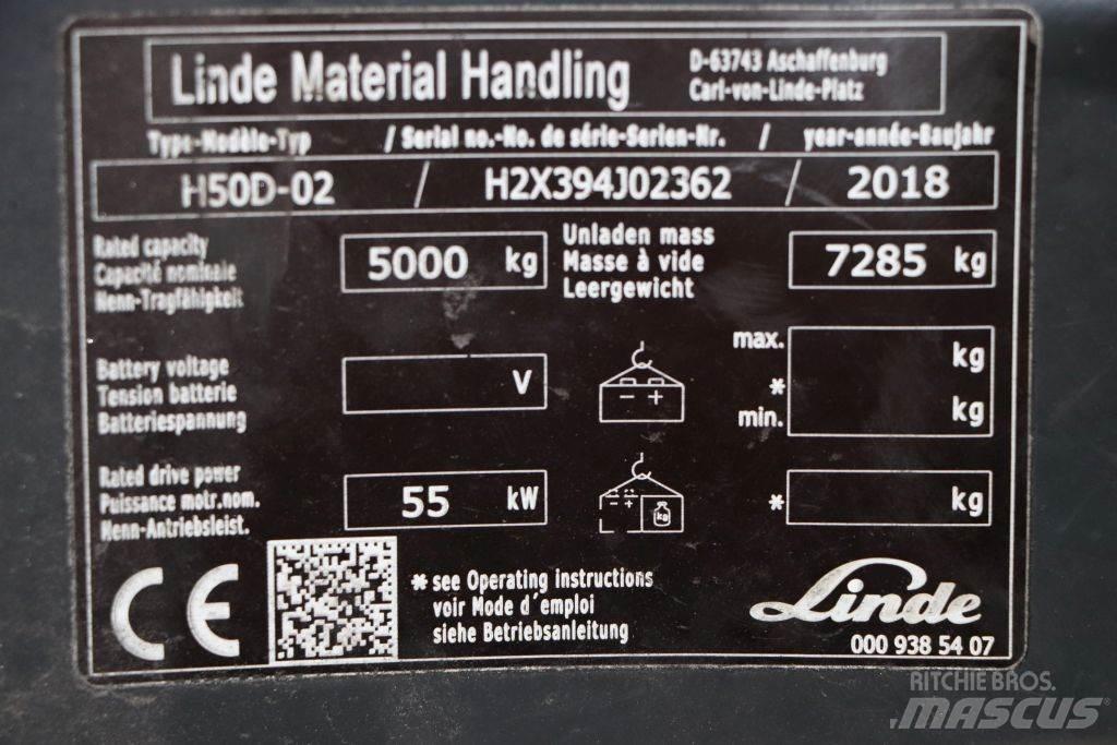 Linde H50D-02 Dieseltrukit