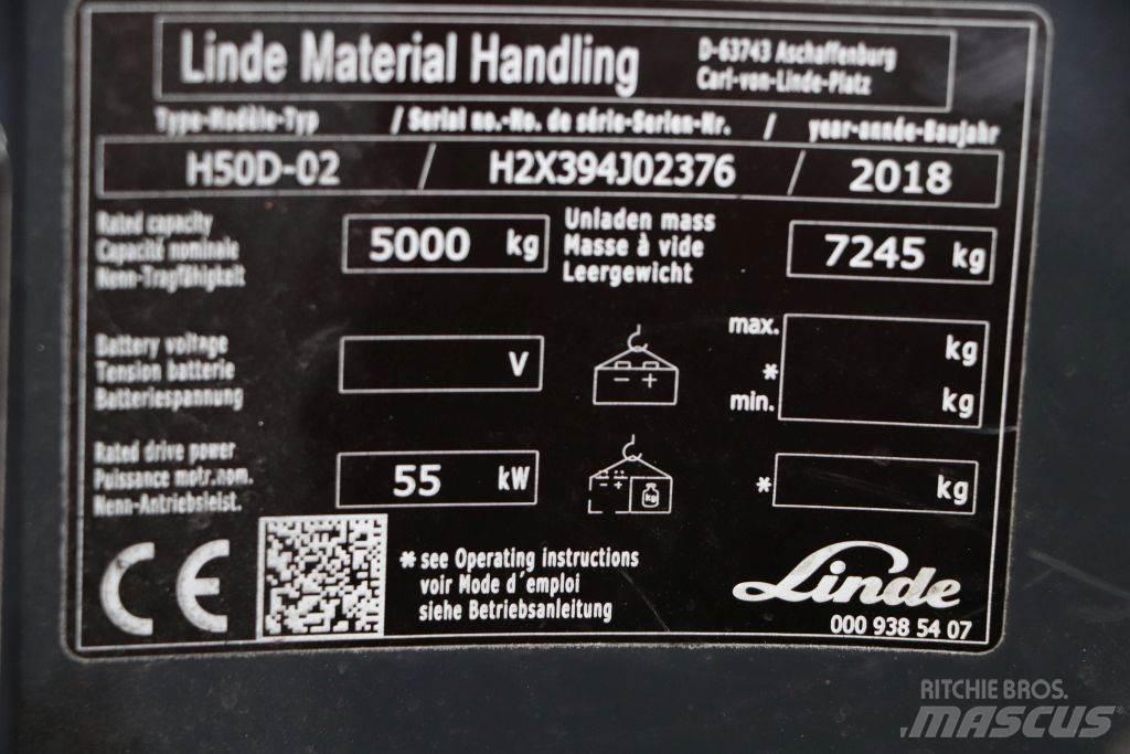 Linde H50D-02 Dieseltrukit