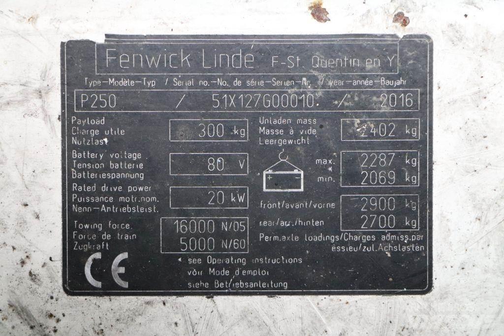 Linde P250 Vetotrukit
