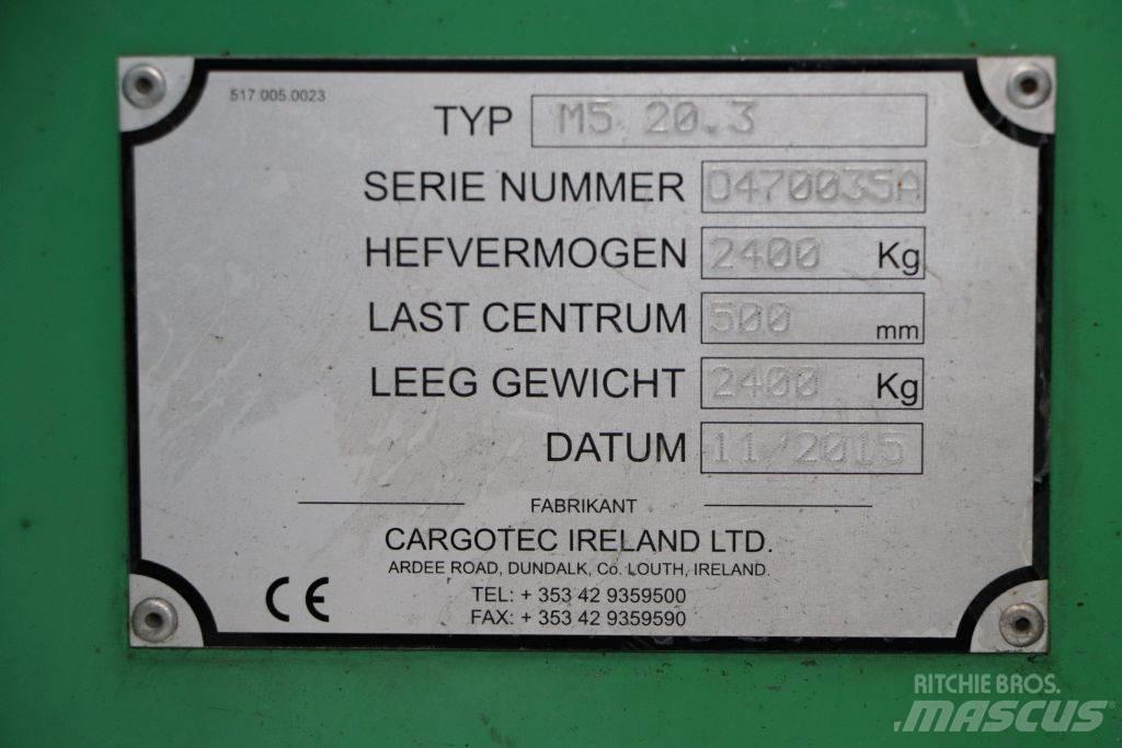Moffett M5 20.3 Muut haarukkatrukit