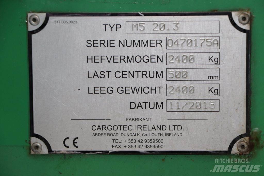 Moffett M5 20.3 Muut haarukkatrukit