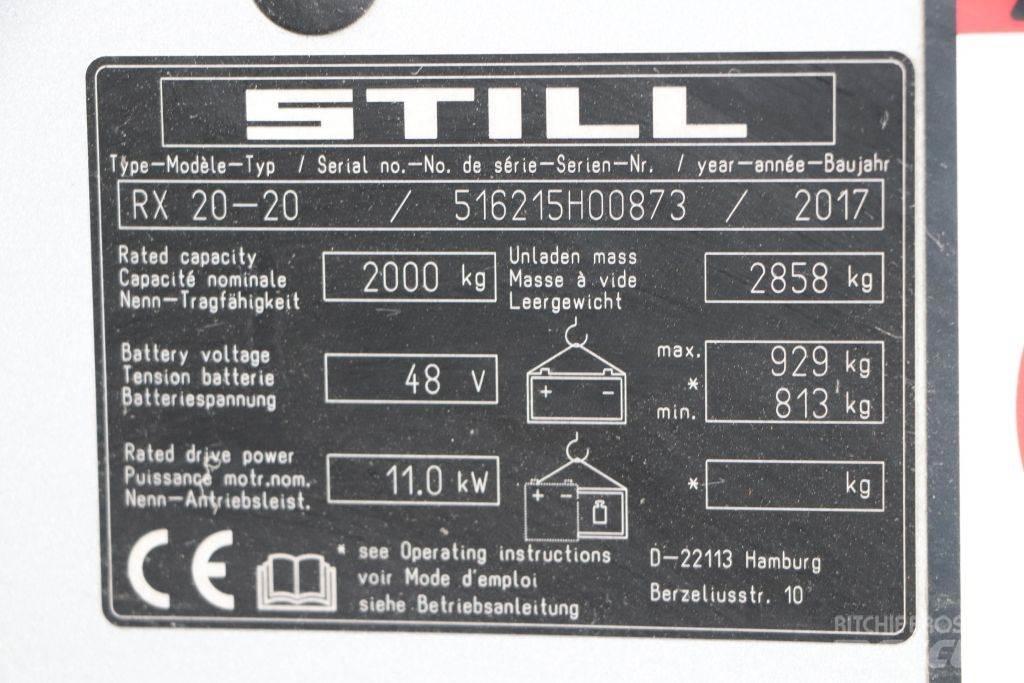 Still RX20-20 Sähkötrukit