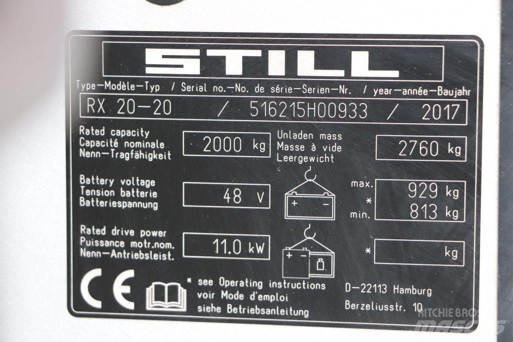 Still RX20-20 Sähkötrukit