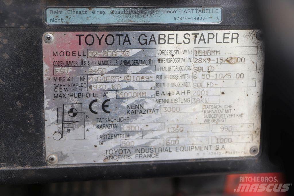 Toyota 02-7FGF30 Nestekaasutrukit