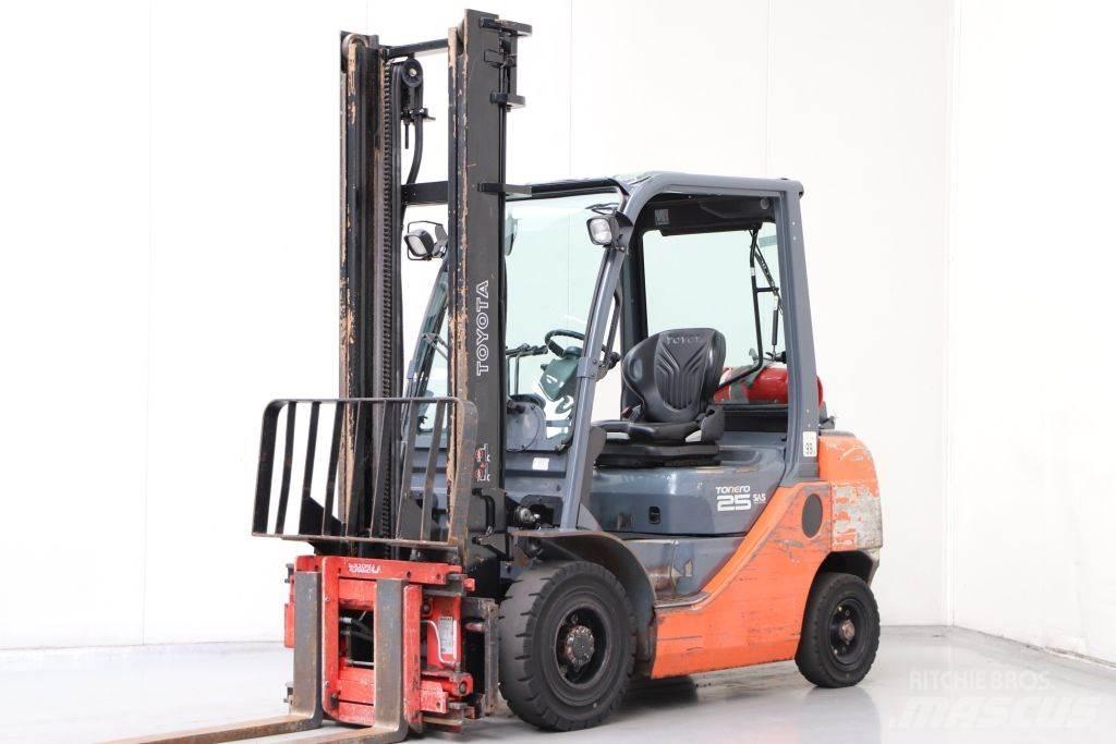 Toyota 02-8FGF25 Nestekaasutrukit