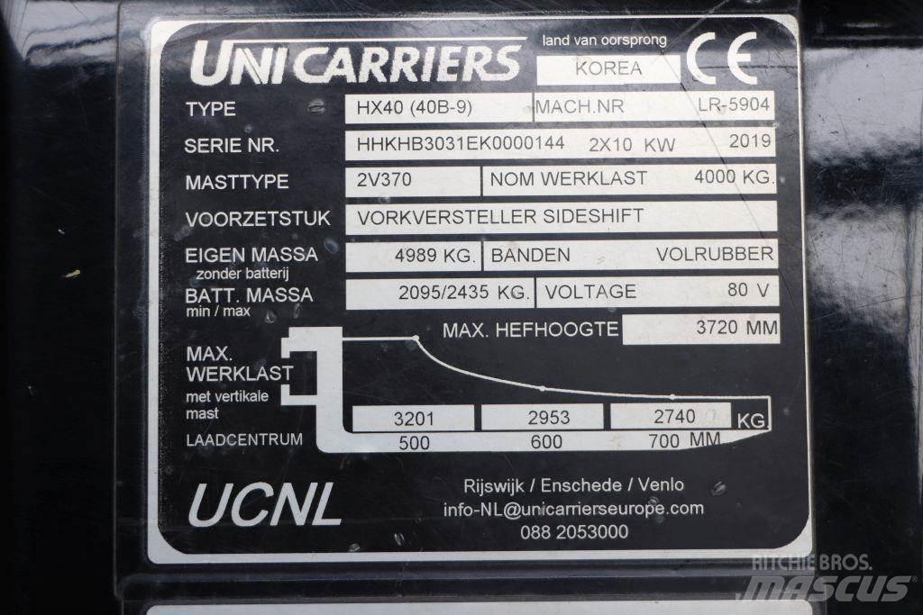 UniCarriers 40B-9 Sähkötrukit