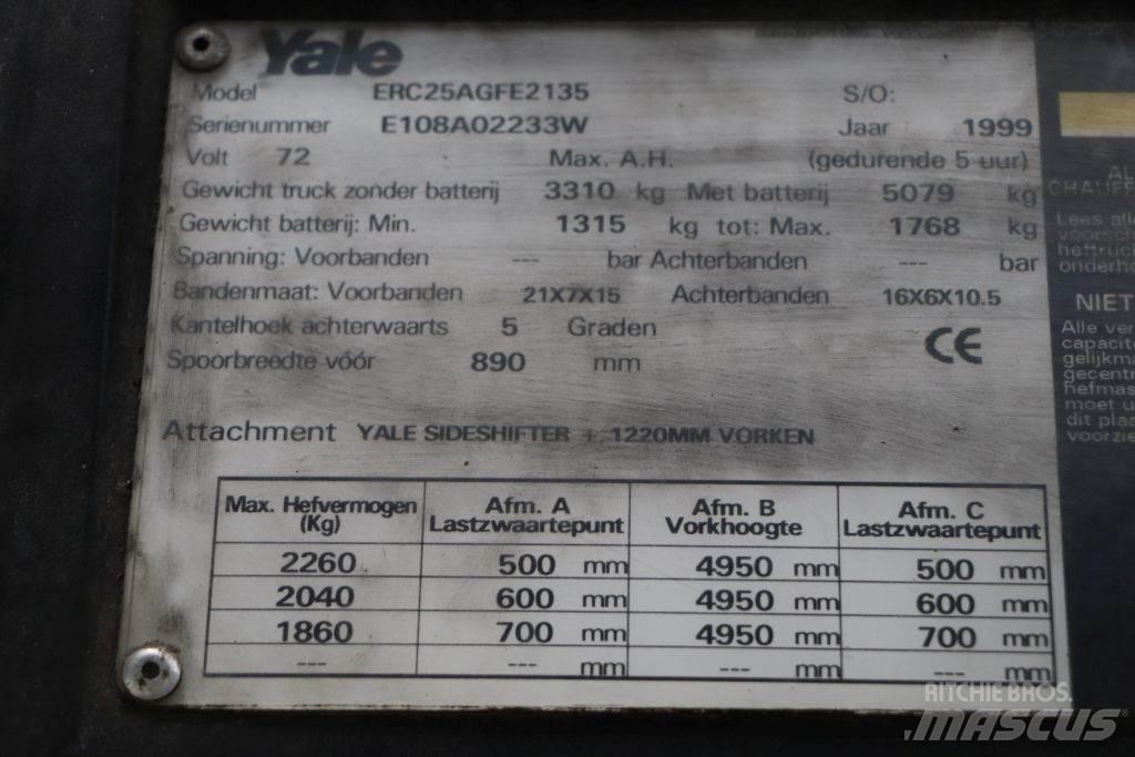Yale ERC25AGF Sähkötrukit