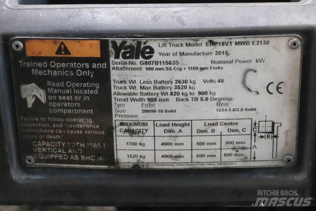 Yale ERP18VT Sähkötrukit