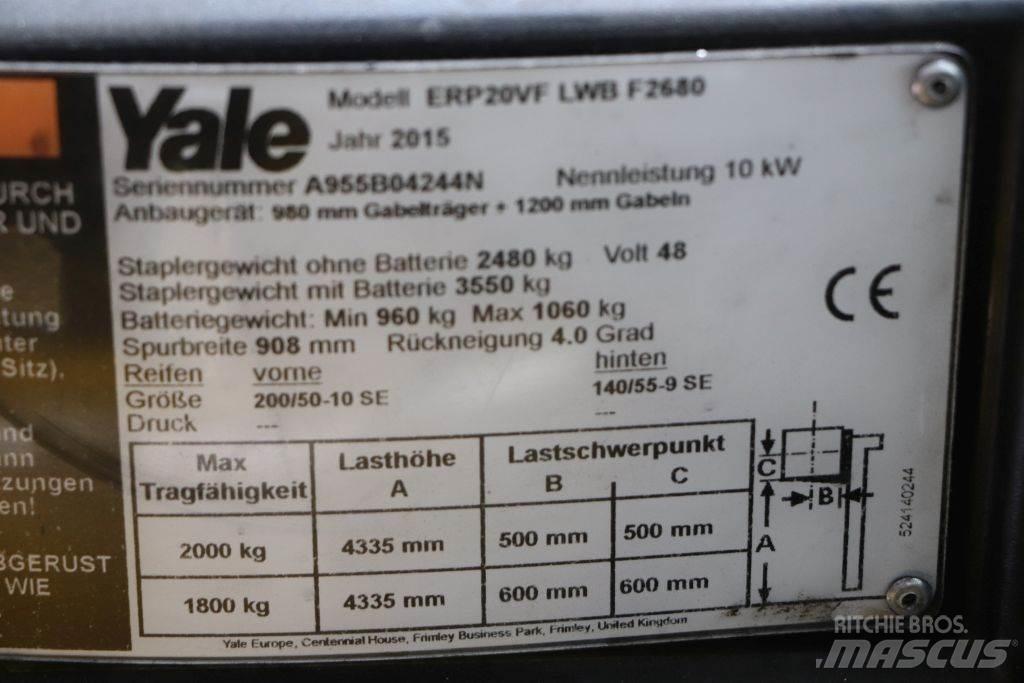 Yale ERP20VF Sähkötrukit