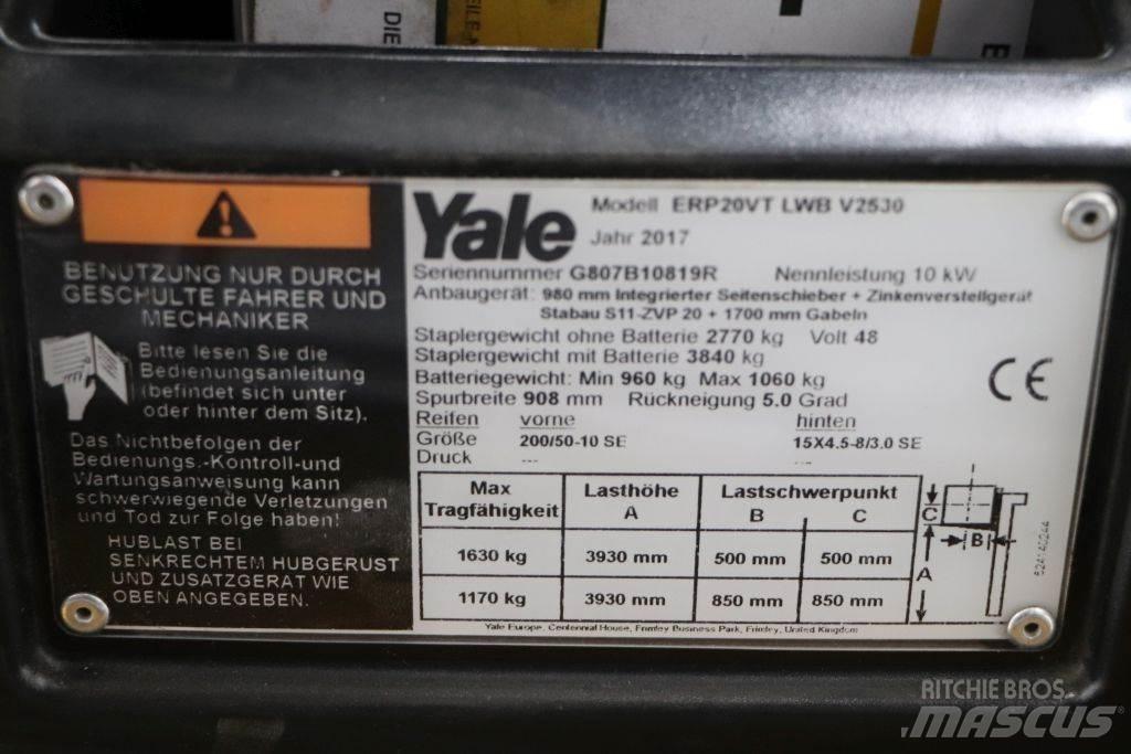 Yale ERP20VT Sähkötrukit