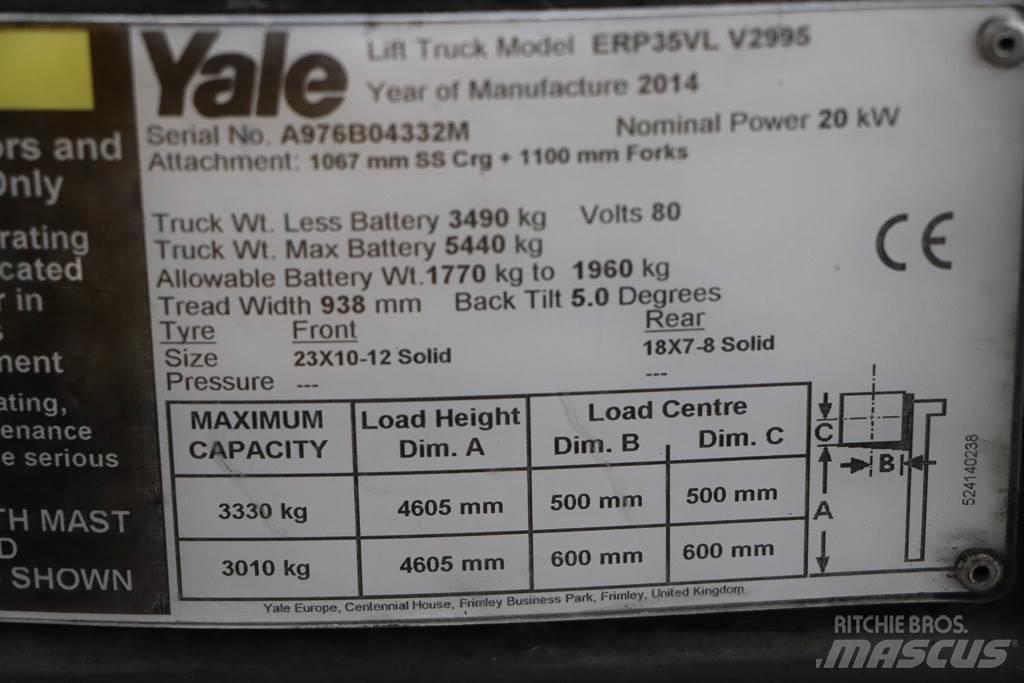 Yale ERP35VL Sähkötrukit