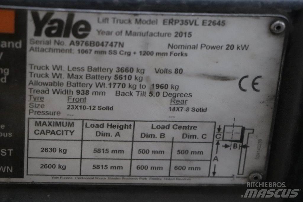 Yale ERP35VL Sähkötrukit
