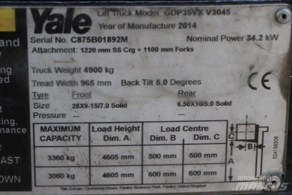 Yale GDP35VX Dieseltrukit