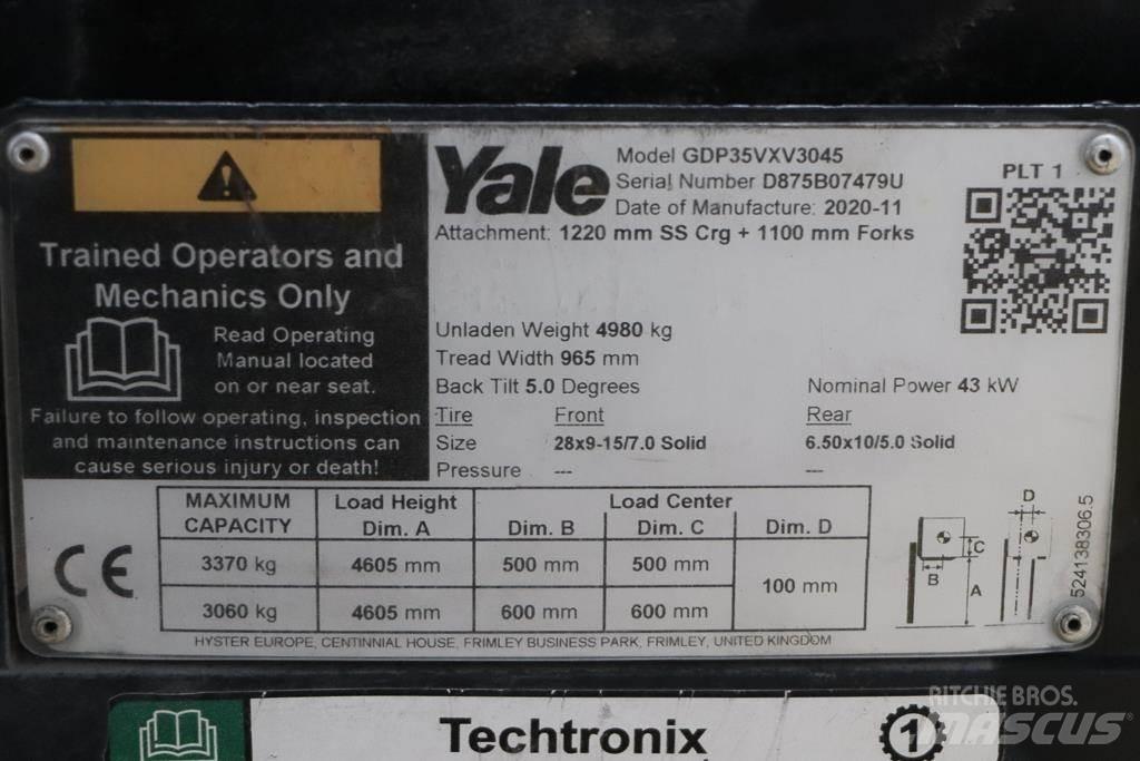 Yale GDP35VX Dieseltrukit