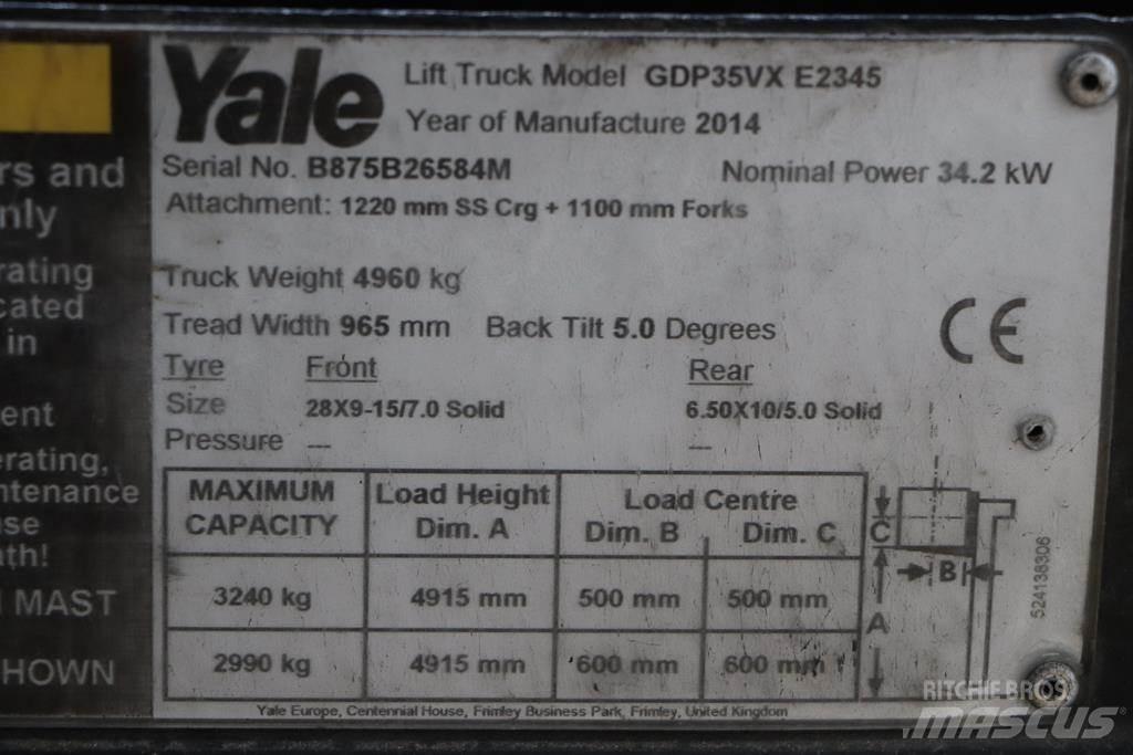 Yale GDP35VX Dieseltrukit