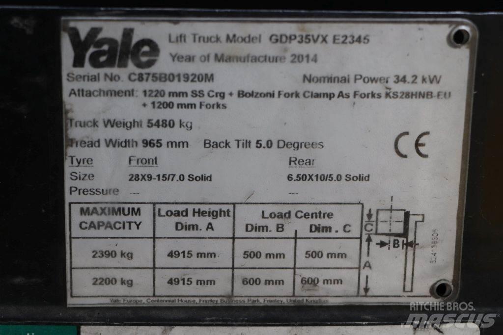 Yale GDP35VX Dieseltrukit