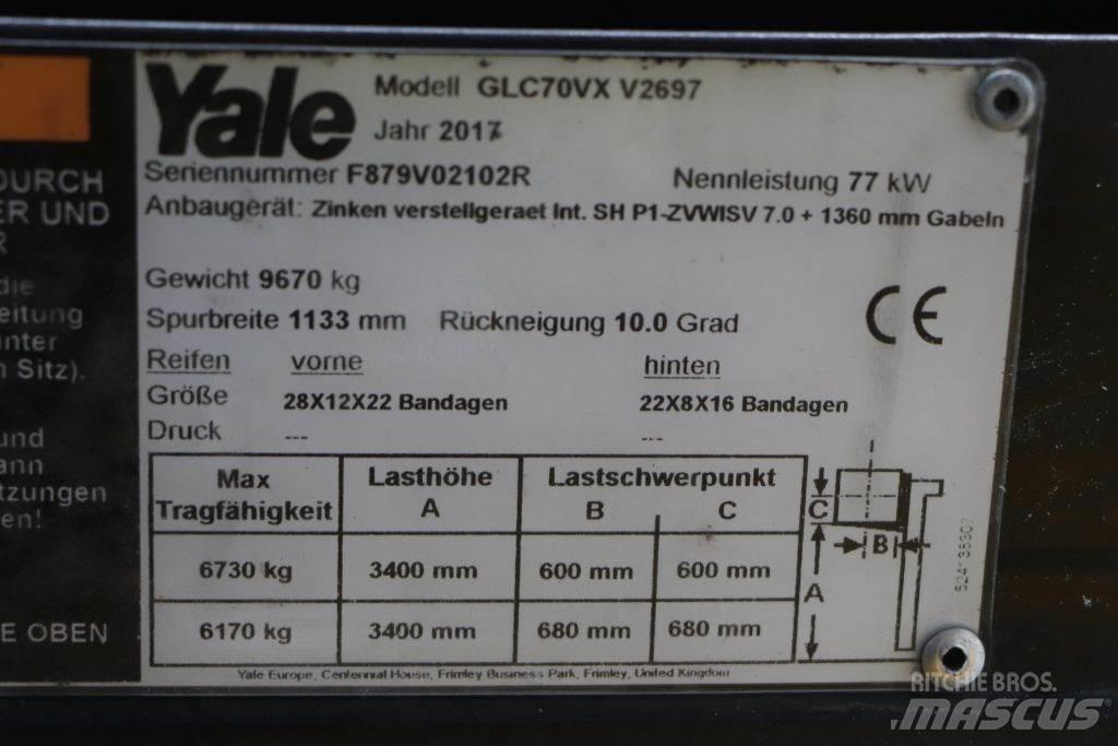 Yale GLC70VX Nestekaasutrukit