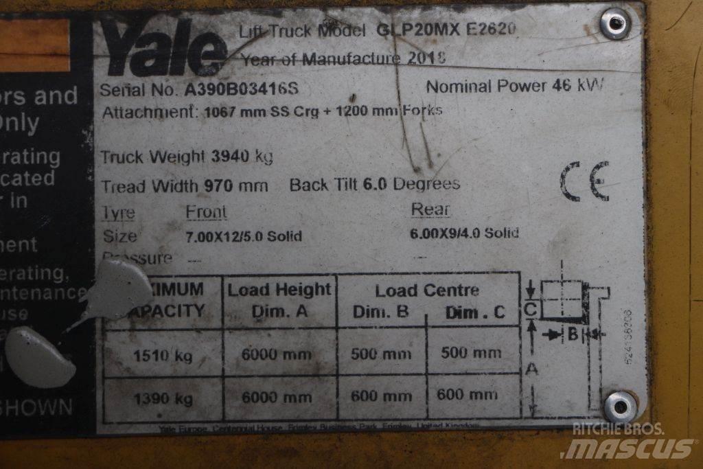 Yale GLP20MX Nestekaasutrukit