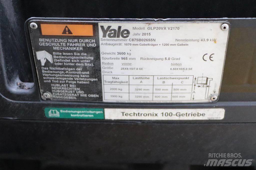 Yale GLP20VX Nestekaasutrukit