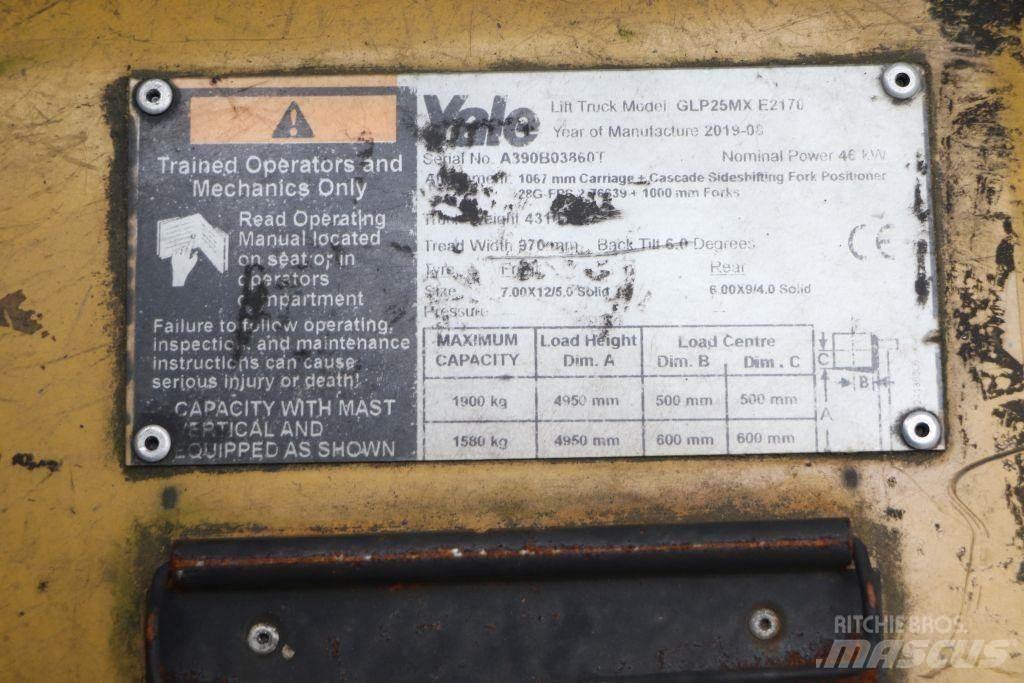 Yale GLP25MX Nestekaasutrukit