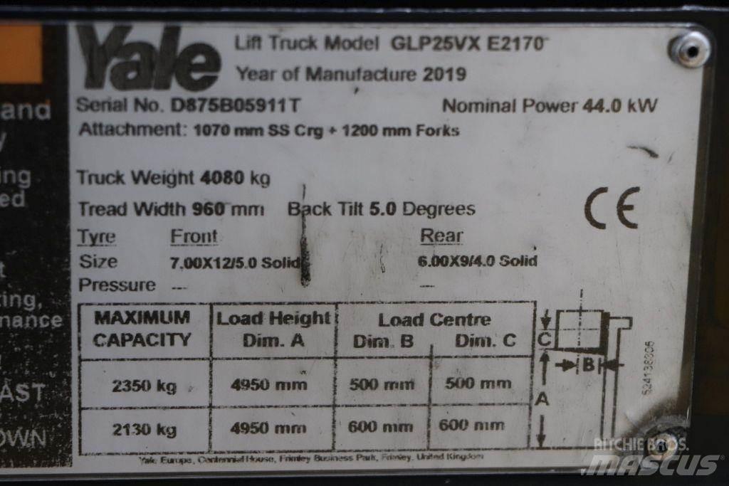 Yale GLP25VX Nestekaasutrukit