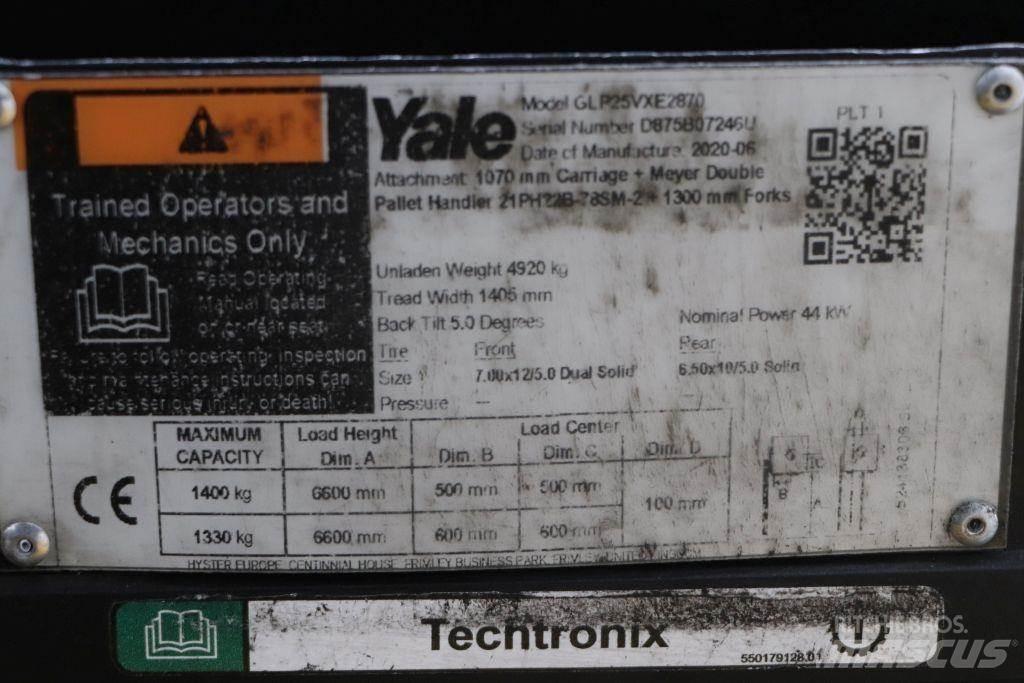 Yale GLP25VX Nestekaasutrukit