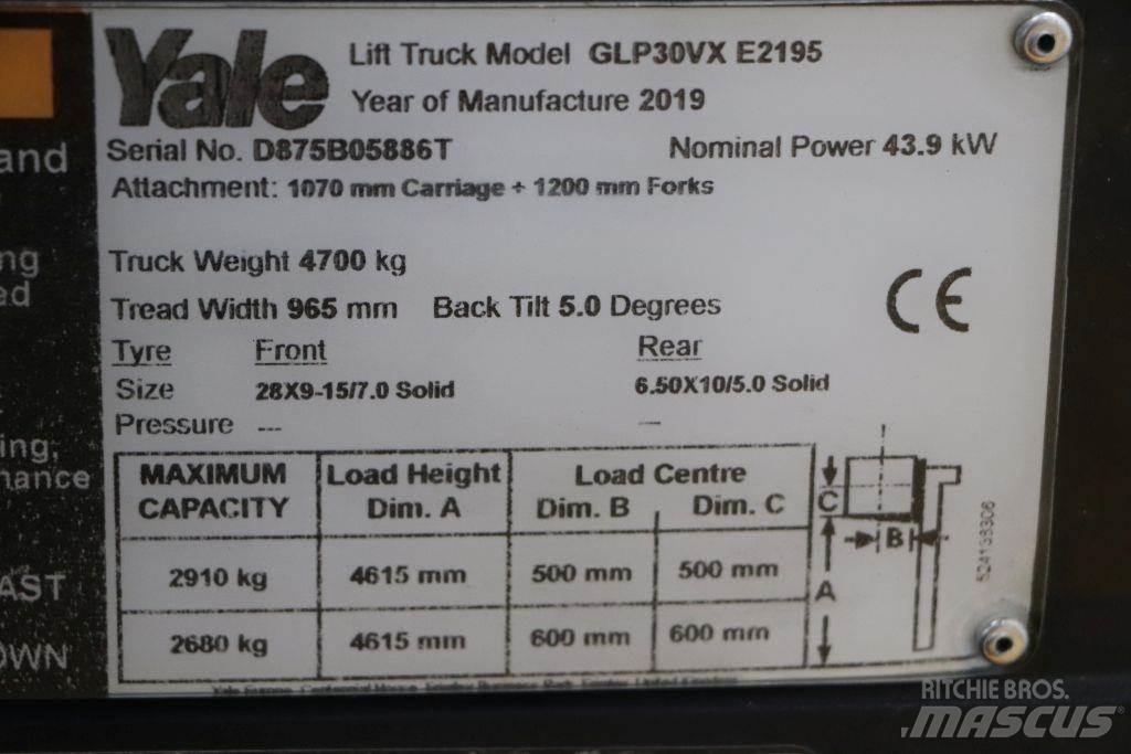 Yale GLP30VX Nestekaasutrukit